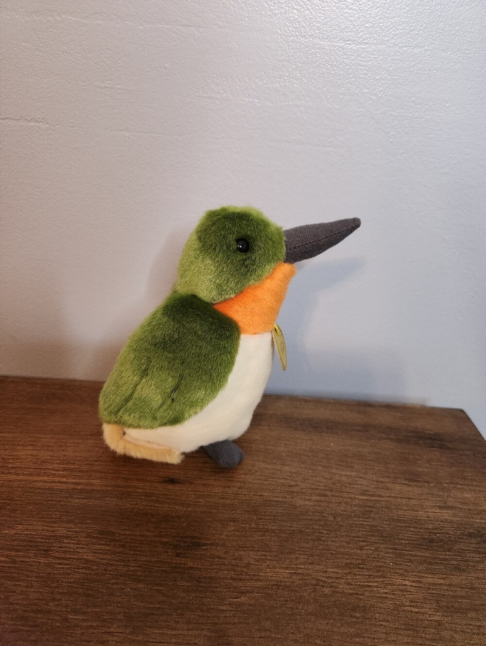 Aurora Miyoni 6in Ruby Throated Hummingbird Realistic Stuffed Animal